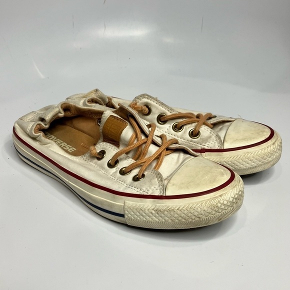 Converse off white sneakers size 7 - Picture 1 of 6